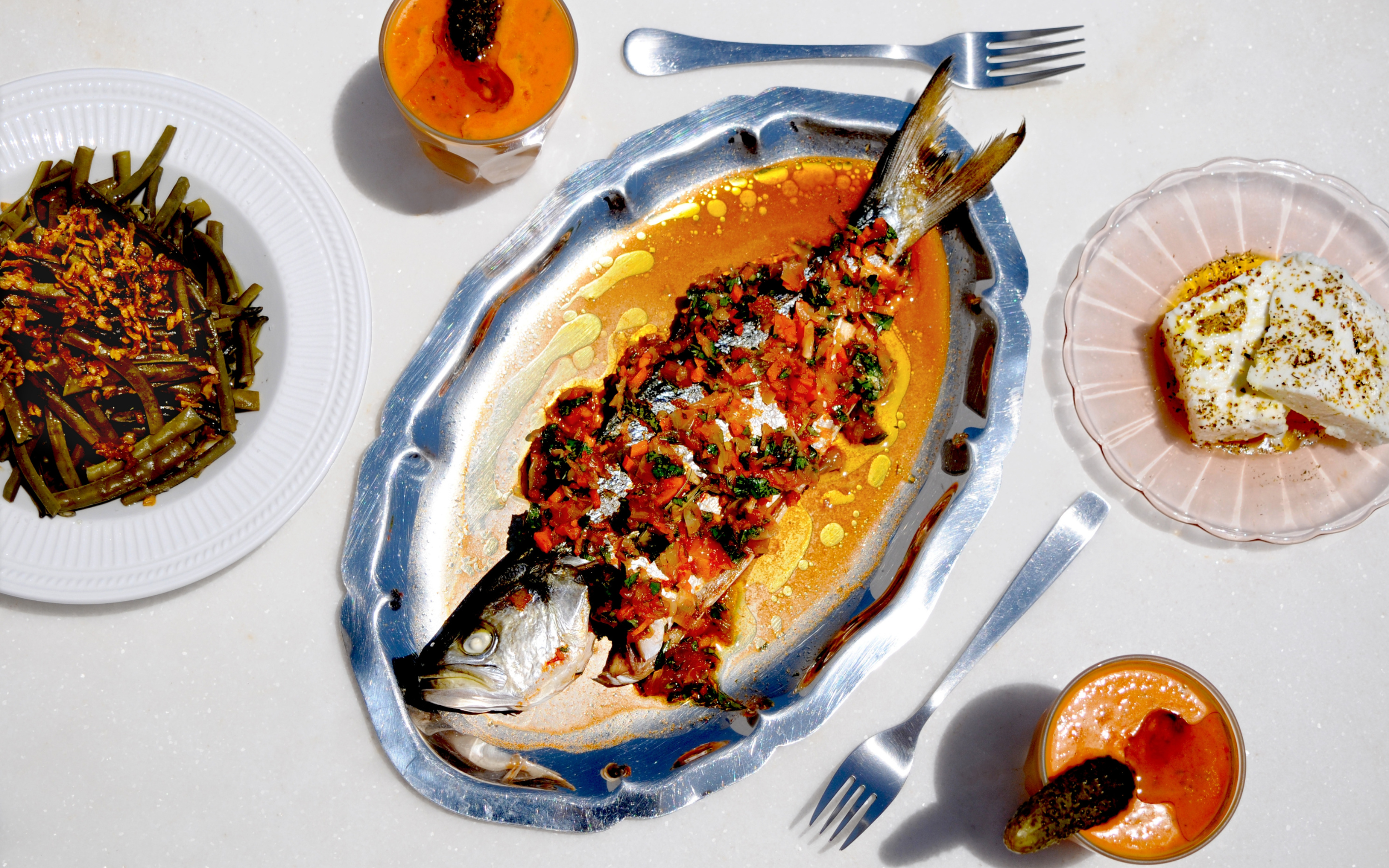 Kimchi with fish (by Symbiosis Fermented Foods)