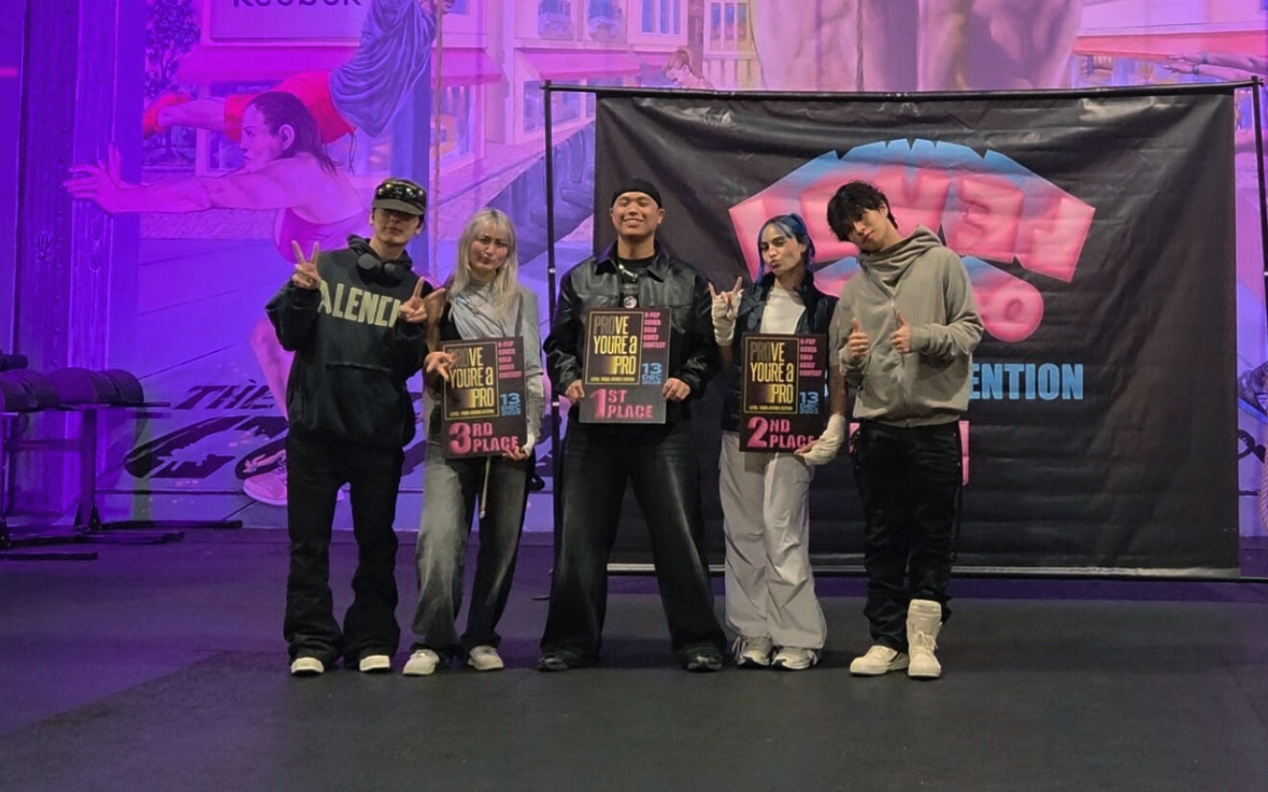 Winners of the Adults Solo K-pop category (by Koreaculture.gr)
